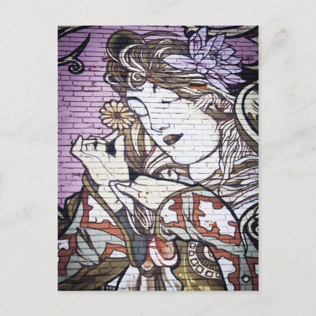 Postal Arte callejero / Grafiti de Kensington Market (Anverso)