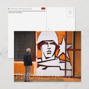 Postal Arte Callejero, Tiraspol, Viajes por Pridnestrovie