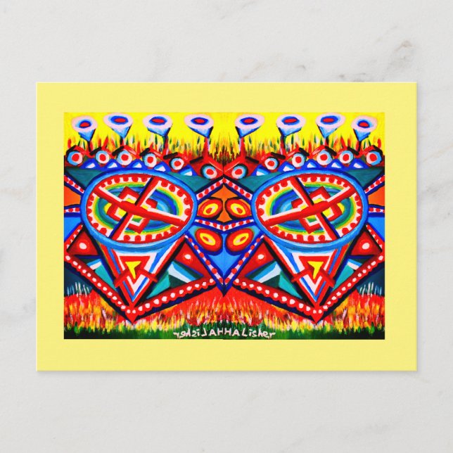 Postal Arte clandestino secreto (Anverso)