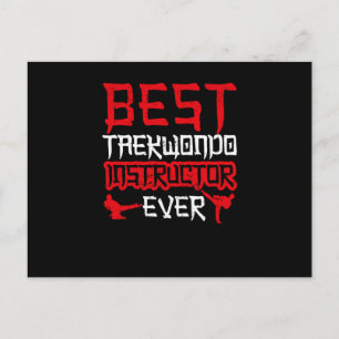 Postal Arte Coreano de Tae Kwon Do Divertido Mejor