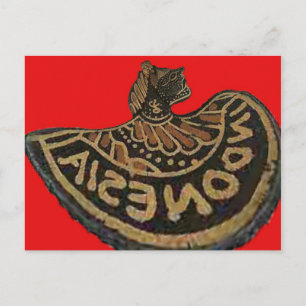 Postal Arte cultural de mascota en la sombra de Japón en