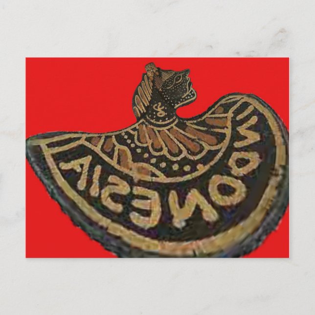 Postal Arte cultural de mascota en la sombra de Japón en  (Anverso)