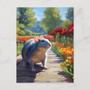 Postal Arte de arte de arte impresionista