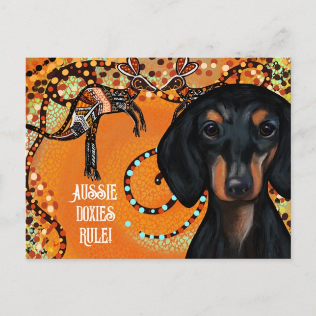 POSTAL ARTE DE AUSTRALIA               (Anverso)