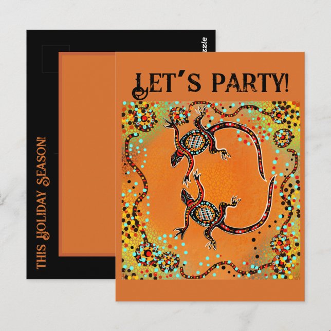 POSTAL ARTE DE AUSTRALIA               (Anverso / Reverso)