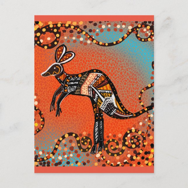POSTAL ARTE DE AUSTRALIA       (Anverso)