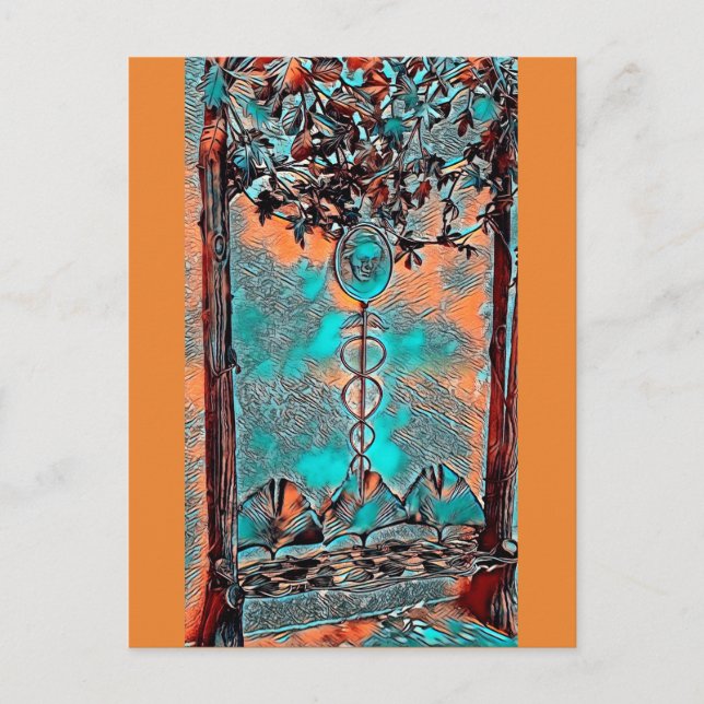 Postal Arte de Blackwell Bench (Anverso)