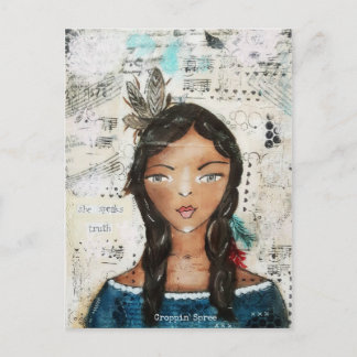 Postal Arte de Croppin Spree