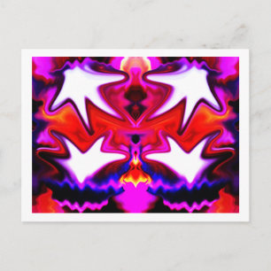 Postal Arte de curar manos