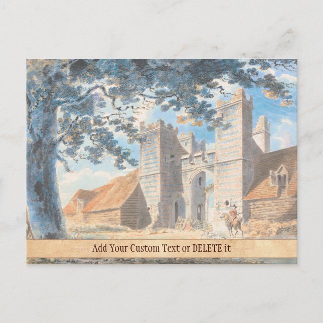 Postal Arte de Dent de Lion Margate Joseph William Turner (Anverso)