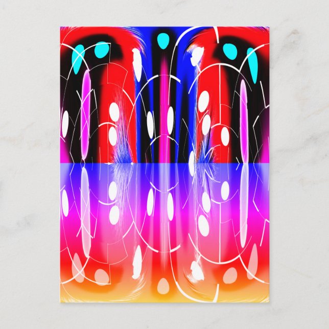 Postal Arte de dimensiones ajenas (Anverso)