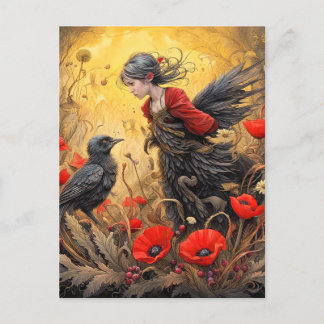 Postal Arte de diseñadores de transformación de cuerdas n