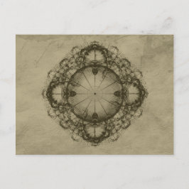 Postal Arte de diseño Steampunk Victorian