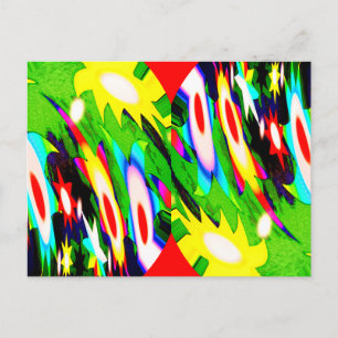 Postal Arte de disparar estrellas