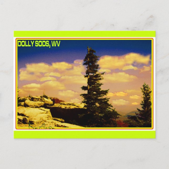 POSTAL ARTE DE "DOLLY SODS" (Anverso)