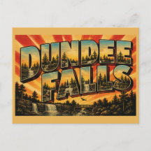 Arte de Dundee Falls Ohio Garganta de Arenisca Hem