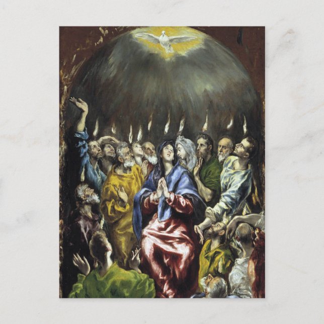 Postal Arte de El Greco (Anverso)