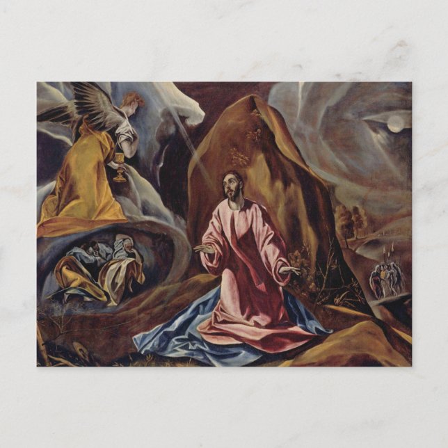 Postal Arte de El Greco (Anverso)