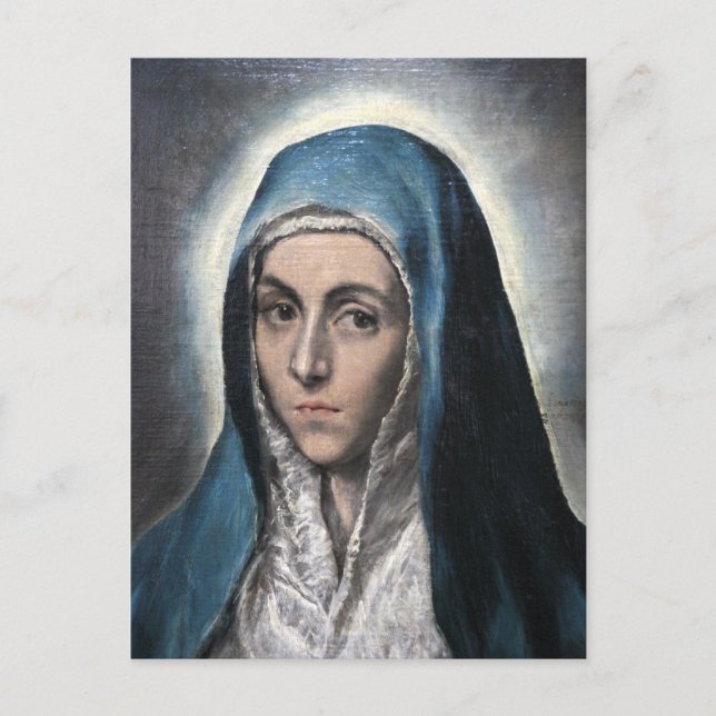 Postal Arte de El Greco (Anverso)