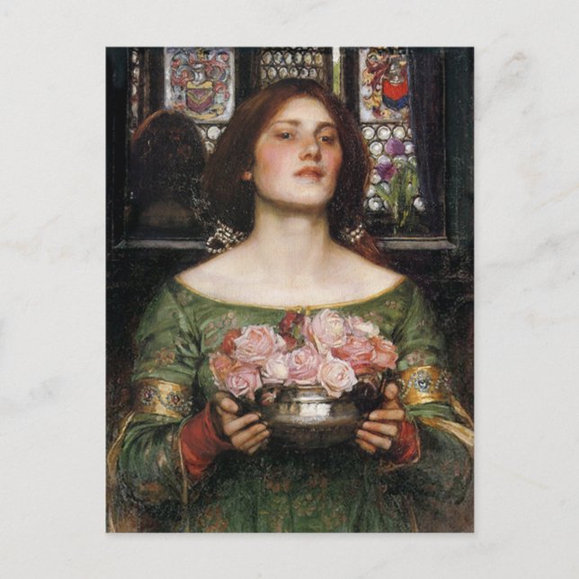 Postal Arte de época John William Waterhouse (Anverso)
