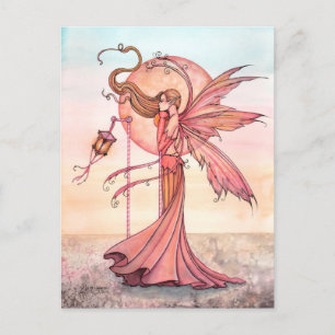 Postal Arte de fantasía de Solara Fairy por Molly Harriso