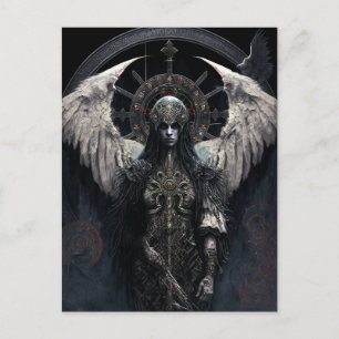 Postal Arte de fantasía gótica de Dark Angel