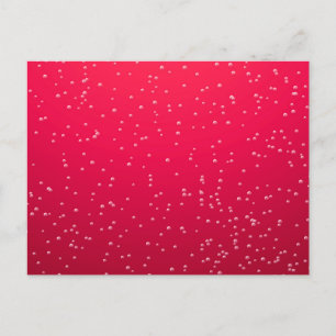 Postal Arte de fondo de refresco de cereza con burbujas d