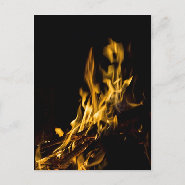 Postal Arte De Fuego (Anverso)