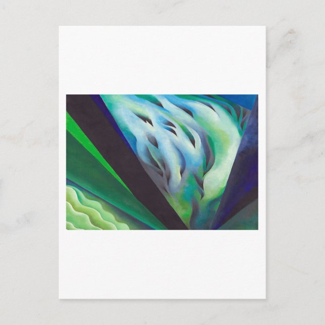 Postal arte de georgia o'keeffe (Anverso)