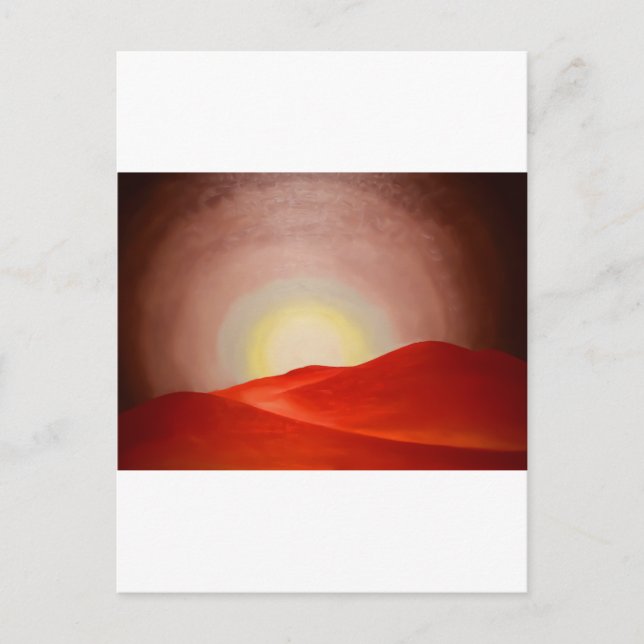 Postal arte de georgia o'keeffe (Anverso)