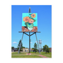 Arte de girasoles de Van Gogh gigante, Goodland, K