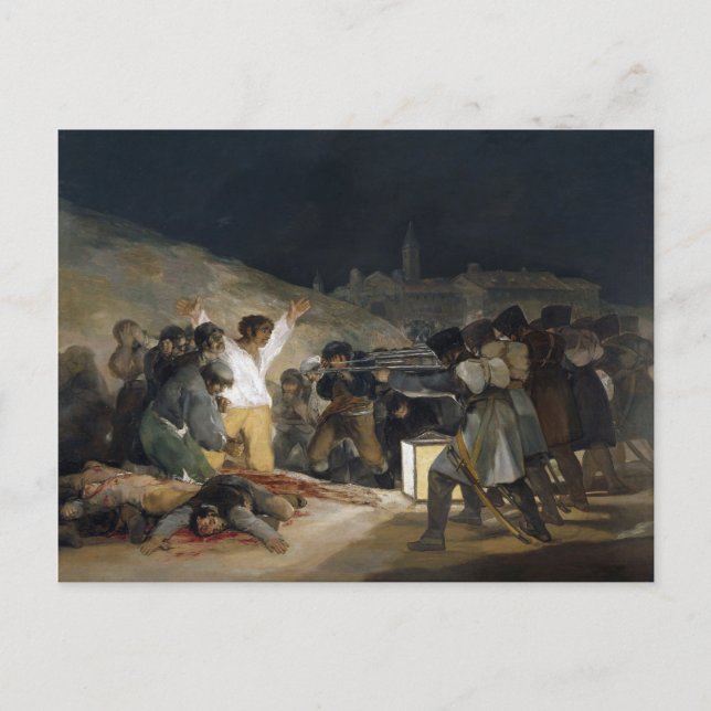 Postal Arte de Goya (Anverso)