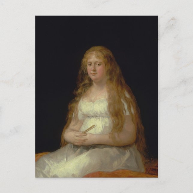 Postal Arte de Goya (Anverso)