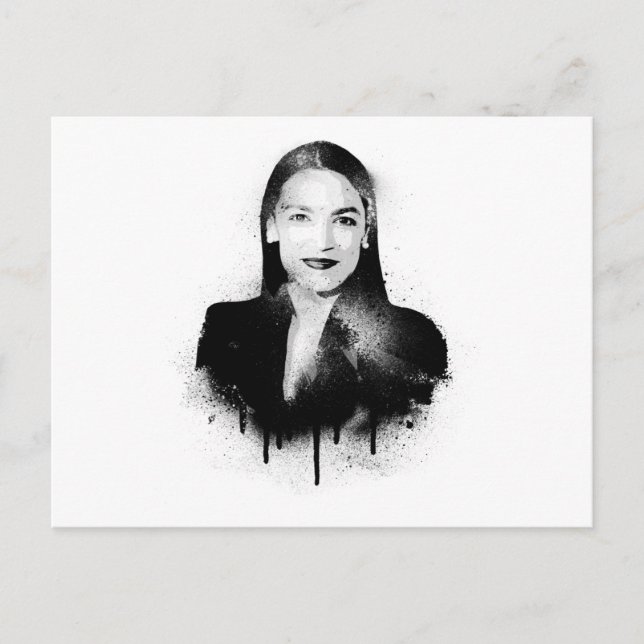 Postal Arte de grafiti de AOC (Anverso)