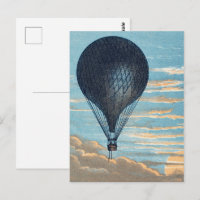 Arte de guardería de globo aerostático vintage cie