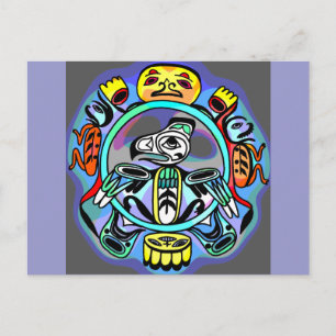 Postal Arte de Haida