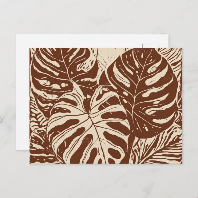 Postal Arte de Hawái (Anverso / Reverso)