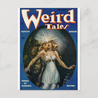 Postal arte de historias raras