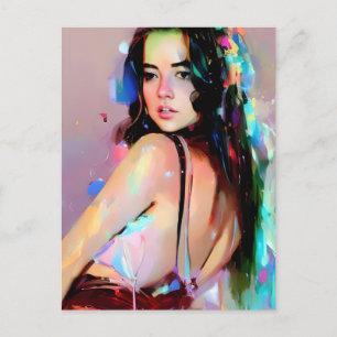 Postal Arte de IA Weird