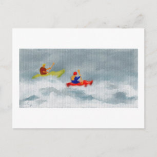 Postal Arte de Kayaks