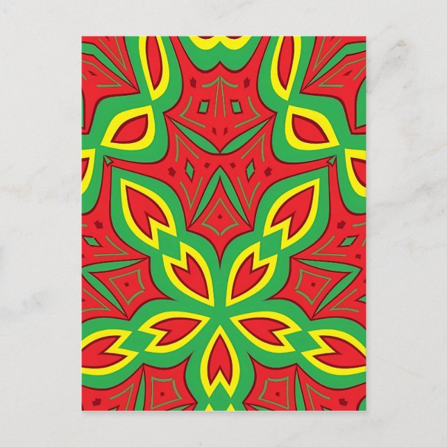 Postal Arte de Ken Gage de la Diabolición Masque (Anverso)