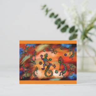 Postal Arte de Kokopelli