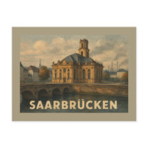 Arte de la ciudad de Saarbrücken Alemania