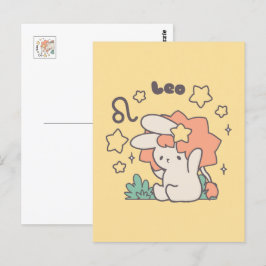 Postal Arte de la Serie Zodiac de Leo Loppi Tokki