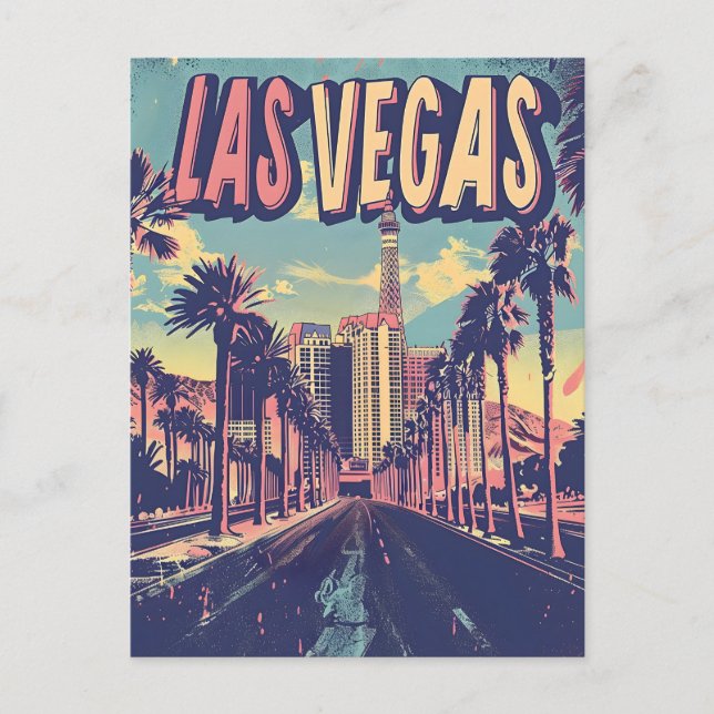 Postal Arte de las Vegas (Anverso)
