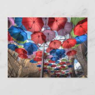 Postal Arte de los paraguas, Mercado Borough, Londres