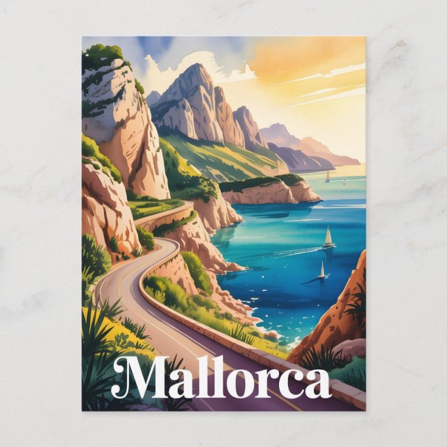 Postal Arte de Mallorca (Anverso)