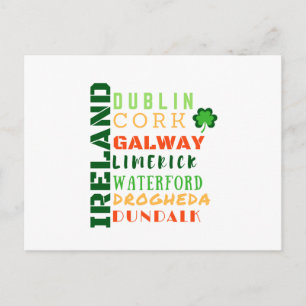 POSTAL ARTE DE METRO IRLANDA