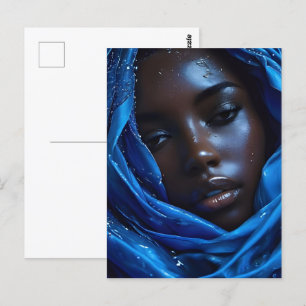 Postal Arte de moda de África