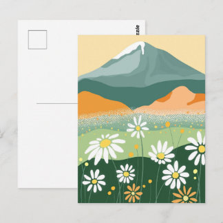 Postal Arte de montaña.